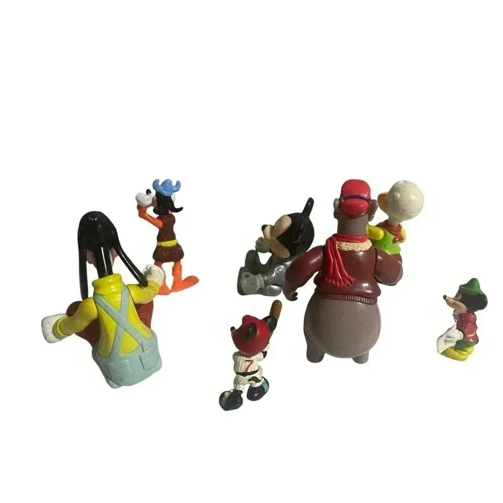 Vintage Playmate 1991 Disney Baloo Goofy Donald Duck Mickey Figure Lot Of 7 RARE